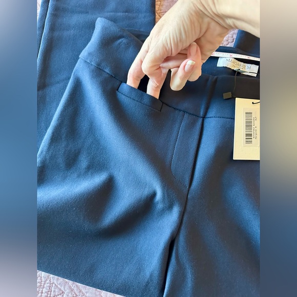 Margaret M XLP Navy Dress Pants - Picture 7 of 14